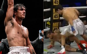 BREAKING: YouTuber Bryce Hall victorious in Bare-Knuckle debut after scoring massive first-round knockdown