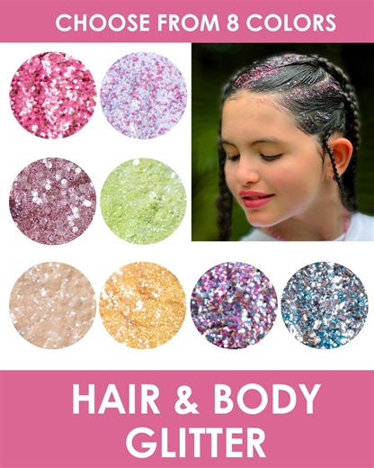 Loose Glitter, Ecofriendly, Biodegrable Glitter for Kids, Non Toxic Body & Hair Glitter, Festival Glitter, Concert Glitter - Etsy