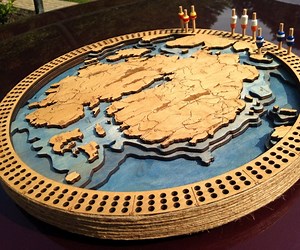 Creating Custom 3D Cribbage Boards With a Laser Cutter!