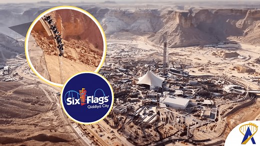 Six Flags Qiddiya City opening date set with world's tallest & fastest roller coaster