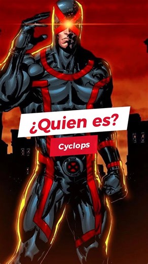 ¿Sabes quién es Cyclops? 🟠 #cyclops #xmen #marvel #marvelcomics | Ex'Studios