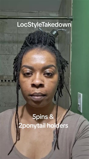 Loc style takedown & tutorial 🥰 Raw Footage 😂 IYKYK-8hrHairStyles😌 #LoveWhatIDo #InterLocs #MicroLocs #LocWraps😘 *AcceptingNewStarterLocClients!* #LocLife
