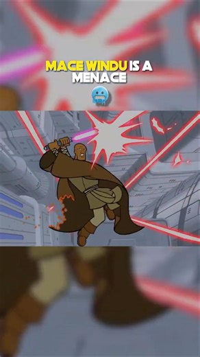 Mace Windu was OP 👀🔥#starwars #shorts #starwarsfan #clonewars #gaming #lightsaber #fyp #epic