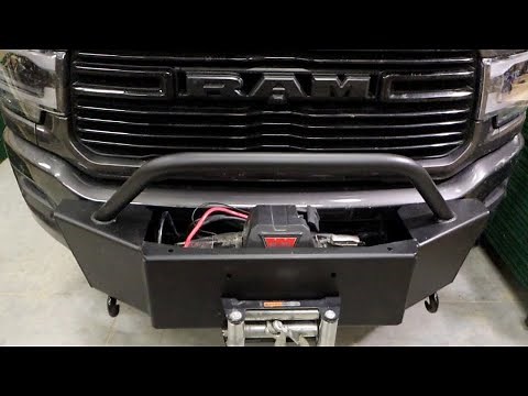 Adding a Winch to my Ram 2500 - Fab Fours Install