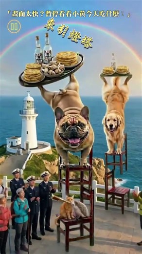 馬祖跳島必吃全攻略！跟著狗狗看藍眼淚、大啖繼光餅 🌊| 小黃遊台灣 🐶🇹🇼 #Shorts #Taiwan