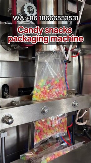 100g 200g candy snacks packaging machine#machine #packagingmachine #foodpackagingmachine #candy