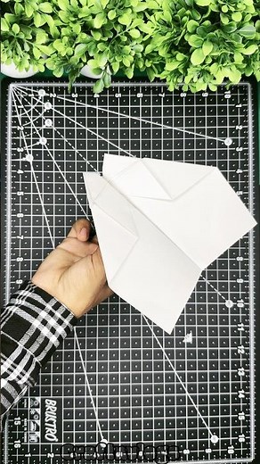 How to Make Plane ✈️ | Easiest paper Airplane That Flies Far @Craftorgami #shorts #craft #origami