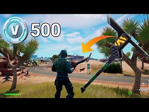 *RARE* Angular Axe Pickaxe Gameplay in Fortnite! Sound Test + Review (Should You Buy?)