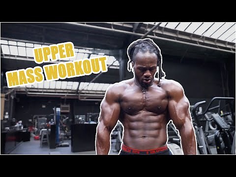 UPPER BODY WORKOUT FOR MASS - BACK IN THE GYM AFTER LOCKDOWN