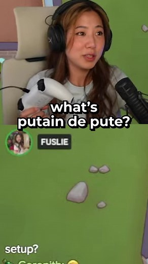 Discovering New French Words with Fuslie | Twitch Gaming Stream