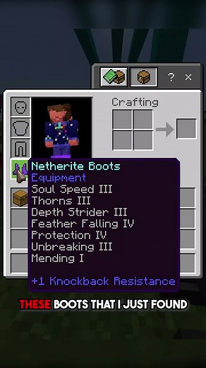 Best Boots Enchantments in Minecraft