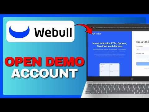 How To Open A Demo Account On Webull - (Full Guide) 2026!