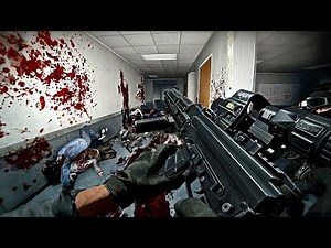 Left 4 DEAD 2 | Realistic Tactical Experience | Mod-Pack Gameplay + ADS Weapons