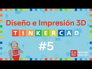 Cómo DIBUJAR 3D en TINKERCAD | Clase 5