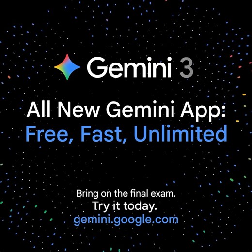 The hardest part of learning? Finding your own blind spots 📚 Upload an audio file of you explaining a topic to Gemini 3 Flash in the Gemini app, and It can pinpoint the info you missed and even create a quiz to help you fill the gaps. Gemini 3 Flash is starting to roll out to everyone to use on the Gemini app and across other Google products. Learn more → goo.gle/4s8Axpx | Google