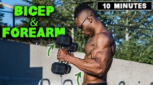Grab a pair of dumbbells between 5lbs-30lbs and let's get to work firing up those biceps and forearm muscles. Challenge yourself and build muscle/burn fat with this High-intensity routine. . WORKOUT ----------- ⚒Double Bicep Curl 30 Seconds On, 30 Seconds Off . ⚒Wrist x Hammer Curl 30 Seconds On, 30 Seconds Off . ⚒Bicep Curl Negatives 30 Seconds On, 30 Seconds Off . ⚒Double Reverse Curl 30 Seconds On, 30 Seconds Off . ⚒Double Wide Curl 30 Seconds On, 30 Seconds Off . ⚒Alt Hammer x Bicep Curl 30 