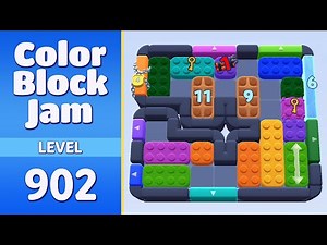 Color Block Jam Level 902 | Every Puzzle Solved! 🎯