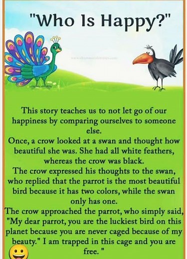 Who Is Happy#Short Story# Moral Story For Kids#English Story#Stories For Kids#