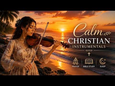 Calm Christian Instrumentals ✨ Violin, Piano & Cello for Quiet Time, Prayer & Peaceful Sleep