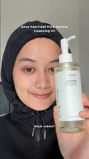 Review Anua Heartleaf Pore Control Cleansing Oil #cleansingoil #anua