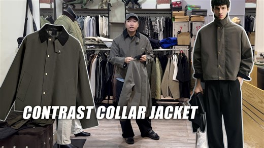 #Review nhanh : - CONTRAST COLLAR JACKET - Size S M L XL - Fit 55-95kgs - Website : https://thenoob.vn/2025ak197 - Shopee : https://s.shopee.vn/AKS1xV0Vv1 | The Noob - Clothing & Apparel