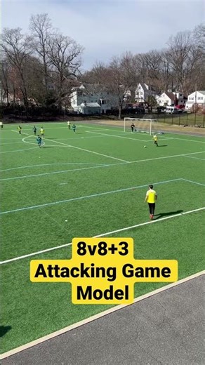 8v8+3 Soccer Attacking Game Model