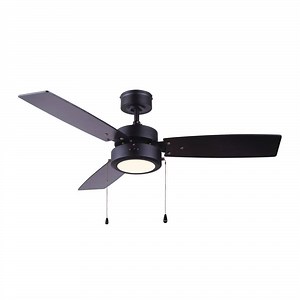 Reviews for CANARM Wallis 42 in. Integrated LED Black Ceiling Fan with Light Kit | Pg 1 - The Home Depot