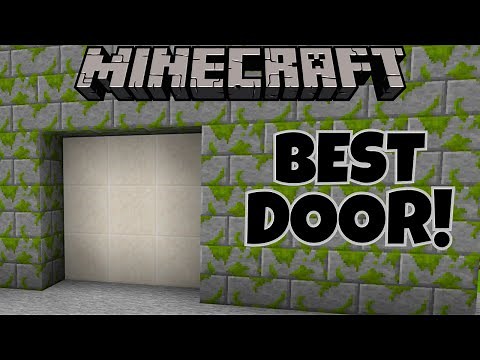 EASY 3X3 Piston Door! Minecraft Bedrock 1.20 |Redstone Tutorial EP 2|