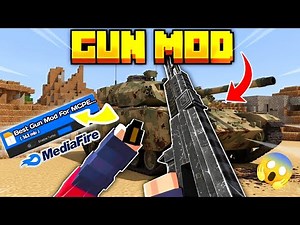 Best Gun Addon for Minecraft PE 1.21+ | Realistic Weapons Mod 2025