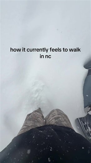 Experiencing Snow in North Carolina After Rain