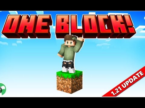 Minecraft But I Stuck On One Block