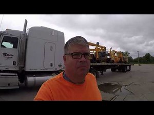 #315 Boom Lifts and that Squeaky Clutch The Life of an Owner Operator Flatbed Truck Driver