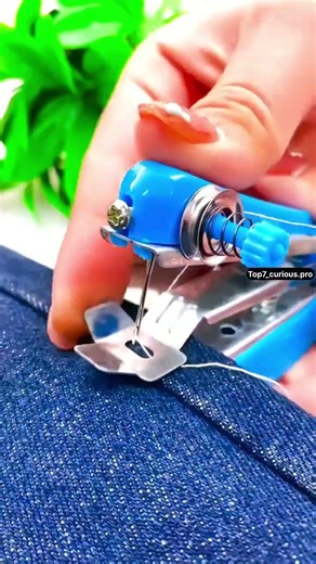 This Works Like a Stapler… But It Stitches!