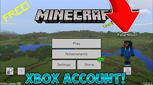 How To Make a Xbox Live Account For MCPE 1.2!