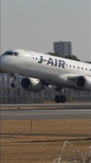無煙の技 J−AIR エンブラエルE−190 #Shorts