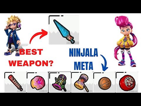Ninjala BEST WEAPON NINJALA META! What should you use to win more games!