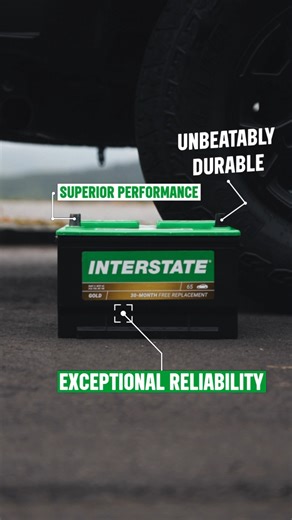 Interstate Batteries is more than just a battery. We’re exceptionally reliable, unbeatably durable, and provide superior performance 😎 #allbatterycenter #outrageouslydependable | Interstate All Battery Center