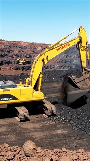 Hitachi Zaxis 670LC Excavator Loading Mercedes #excavator #kobelco #alatberat #construction #mining