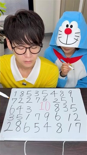 Circle numbers to make 10!