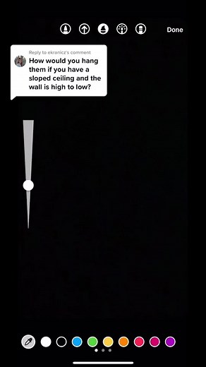 Reply to @ekranicz hanging drapery on a sloped ceiling 101 #drapery #nashville #interiordesigner