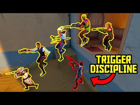 TOP 50 PERFECT TRIGGER DISCIPLINE MOMENTS IN VALORANT!