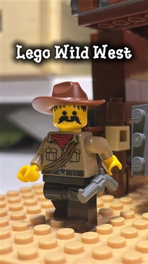 Lego Wild West film #shorts #lego #viral #stopmotion #popular