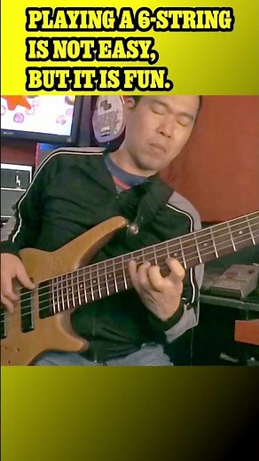 6-String Bass Solo, Melodic Groove, Smooth Tone #bass #bassplayer #bassguitar #6stringbass