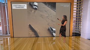 8-13-25 ALASKA FLOOD FEARS: some evacuations in place as the Mendenhall River reached major flood stage and should crest later today. An update on glacial melt: | Ginger Zee