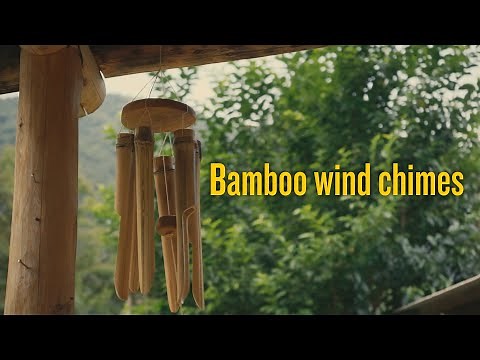 Bamboo wind chimes | 竹で風鈴を作る