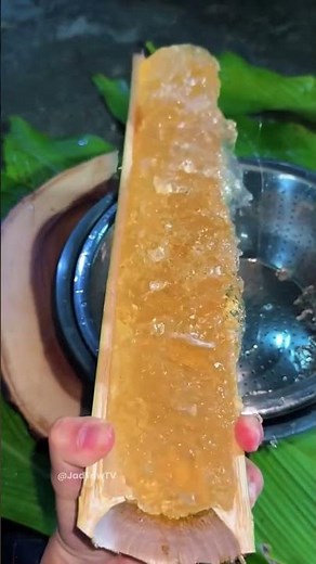 ADA JELLY DI DALAM BAMBU?! Minuman Ajaib Ini Dibuat oleh Alam!