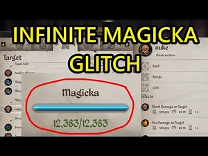 How to Get UNLIMITED MAXIMUM MAGICKA in Oblivion Remastered. Infinite Maximum Magicka Glitch.