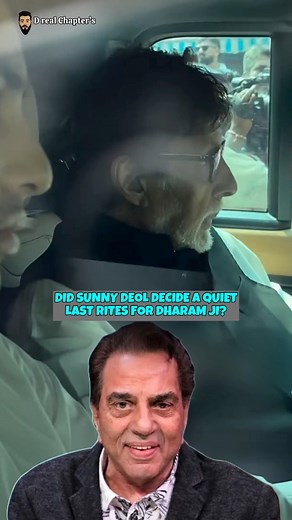 425K views · 6.5K reactions | Did Sunny Deol Decided A Quiet Last Rites For Dharmendra ? #bollywood #dharmendra #bobbydeol | Things you need to know | Facebook