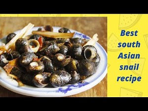How to make Snails cooking at home, घोंघे पकाने की विधि