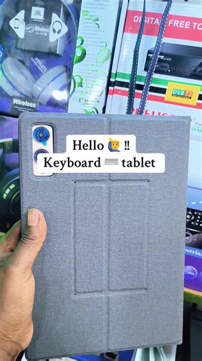 Kids tablet with a keyboard. It's sim and WiFi Enbled. With. A memory cards slot for extra space. 😘✨ 0755935349 #kids #kidstabletswithakeyboard#goviral#kids#kampalatiktok